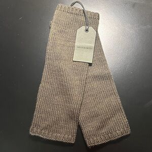 AllSaints Khaki arm warmers NWT